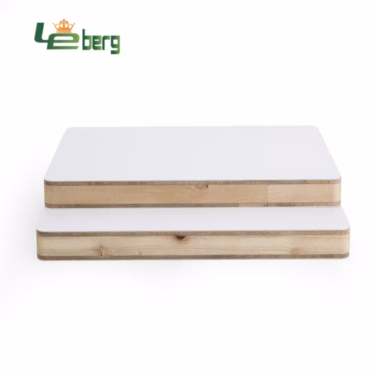 Panneau de bloc de mélamine de qualité d'armoire de meubles de 18 mm pour meubles